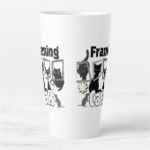 Framing Cats.w Latte Mok (Voorkant)