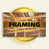 framing constructie visitekaartje