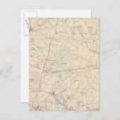 Framingham, Massachusetts Briefkaart (Voorkant / Achterkant)