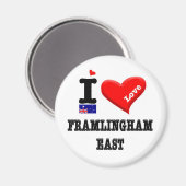 FRAMLINGHAM EAST - I Love Magneet (Voorkant / Achterkant)