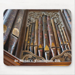 Framlingham organ mousepad muismat