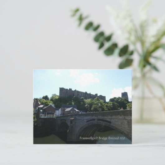 Framwelgate Bridge Briefkaart (Staand voorkant)