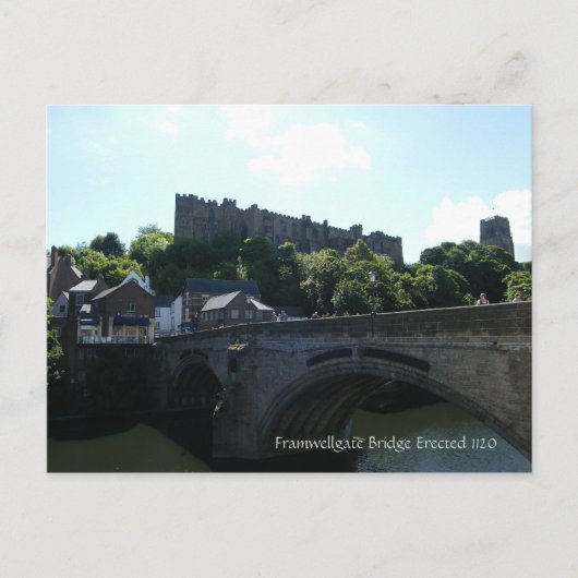 Framwelgate Bridge Briefkaart (Voorkant)