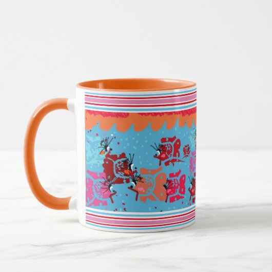 Fran Fish 11oz Mok (Links)
