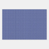 Français Blue Trio 2 Jeu géométrique de papier d'e (Devant)