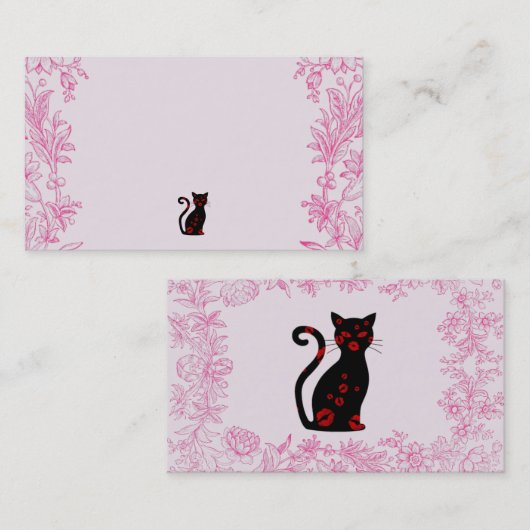 Français : Bonne Soiree Carte de visite (Devant / Derrière)