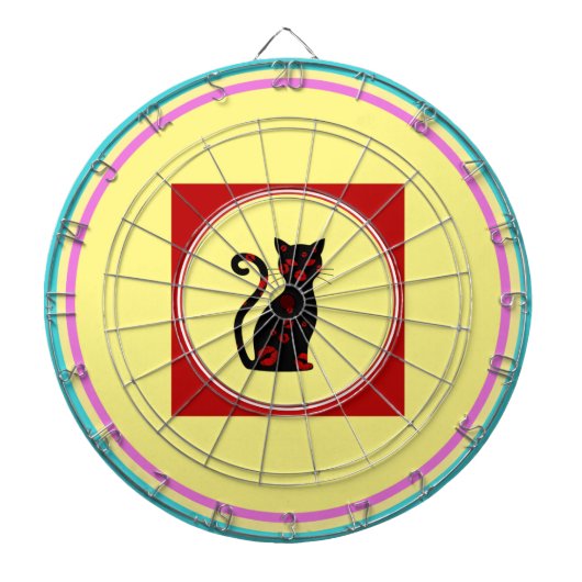 Français : Bonne Soiree Cible de flechettes (Devant)