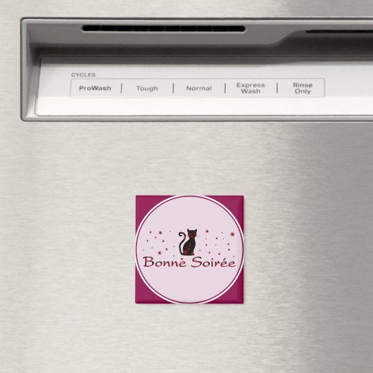 Français : Bonne Soiree Magnet (In Situ (Lave-vaisselle))