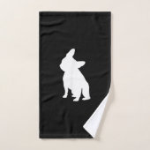 français bulldog | frenchie cadeau mignon (Serviette à main)
