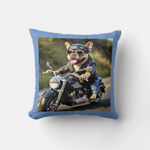 Français Bulldog "Frenchie" Coussin de moto à chev