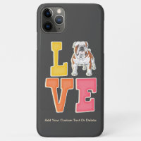 Français Bulldog mignon chien papa iPhone / coque