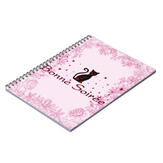 Français : Carnet Bonne Soiree (Côté gauche)