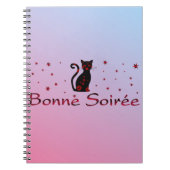 Français : Carnet Bonne Soiree (Devant)