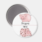 Français Clean Dirty Lave-vaisselle Magnets (Recto/Verso)