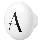 Français en céramique de bouton de lettre (Droite)