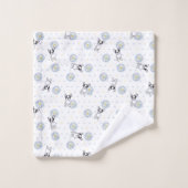 Français et marguerites (Gant de toilette)