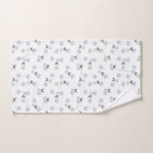 Français et marguerites (Serviette à main)