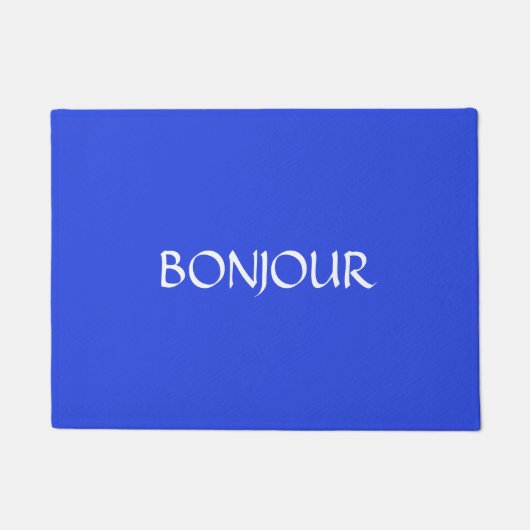 Français fait sur commande de paillasson de (Devant)