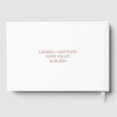 Français Floral Couple Monogram Mariage (Verso)