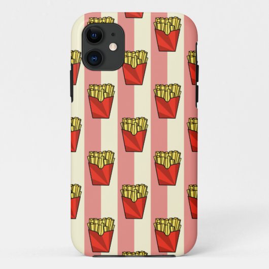 Français Fries Motif iPhone 5/5S Coque (Dos)