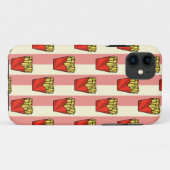 Français Fries Motif iPhone 5/5S Coque (Dos (Horizontal))