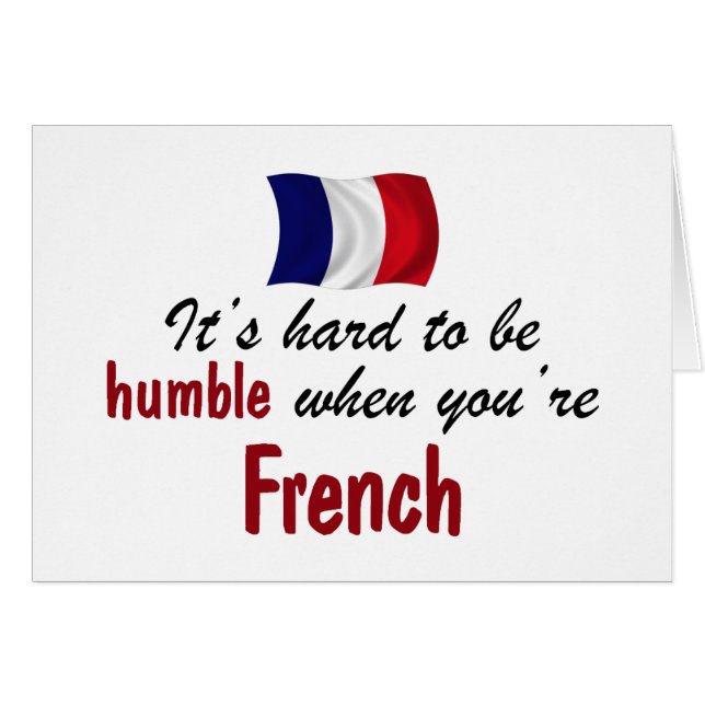 Français humble (Devant horizontal)