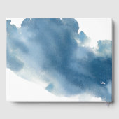 Français, Livre d'Or, Livre d'or Floral Bleu (Verso)