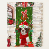 Français Springer Spaniel Chien Noël (Dos)