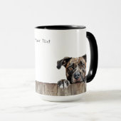 Français Staffordshire Bull Terrier Chien Mug (Devant droit)