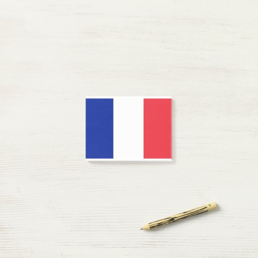 Française - France Flag Post-it® Notes (Op bureau)