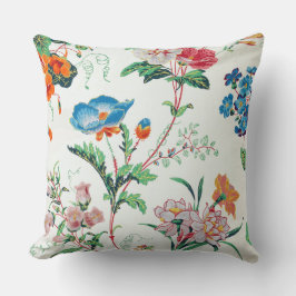 France 1830 Floral Antique Wallpaper Kussen