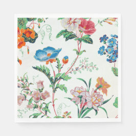 France 1830 Floral Antique Wallpaper Servet