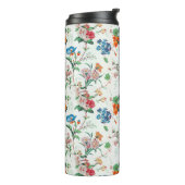 France 1830 Floral Antique Wallpaper Thermosbeker (Gedraaid links)