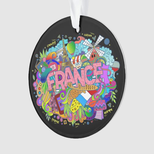 FRANCE 2 Ornement (devant)