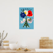 France, affiche Voyage (Cuisine)