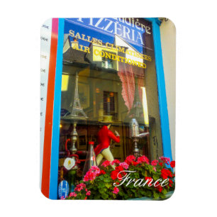 France Architecture Cityscape Restaurant Magneet