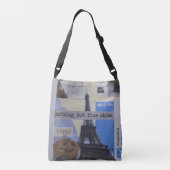 France Art Journal Crossbody Tas (Achterkant)