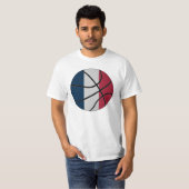 France Basketball T-shirt (Voorkant volledig)
