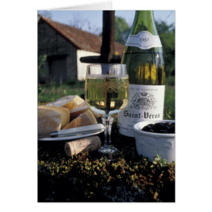 France, Bourgogne, Chablis. Vin local et