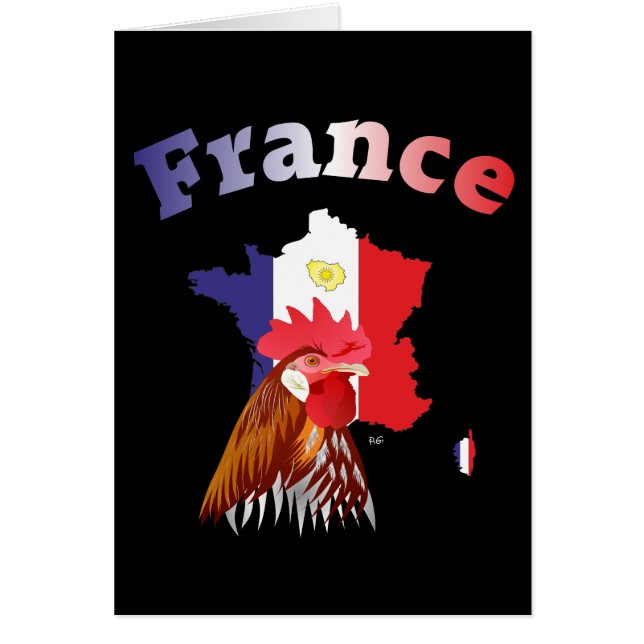 France - Carte de voeux (Devant)