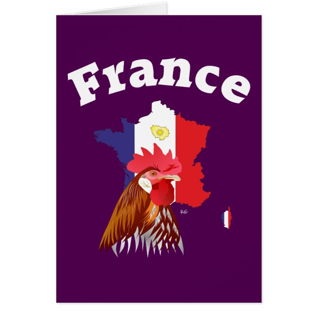 France - Carte de voeux (Devant)