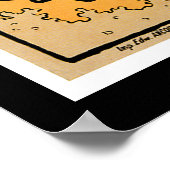 France Champagne Vintage Wine Drink Ad Art Poster (Coin)