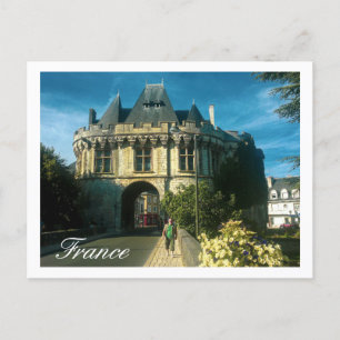 France Cityscape Buildings Natuur Briefkaart