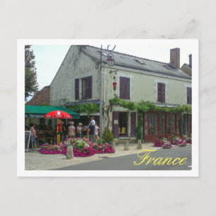 France Cityscape Restaurant Cafe Uitzicht Briefkaart