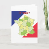 France Couleurs Et Carte Nationales (Devant)