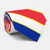 France Drapeau couleurs Elégant Cravate patriotiqu (Roulé)