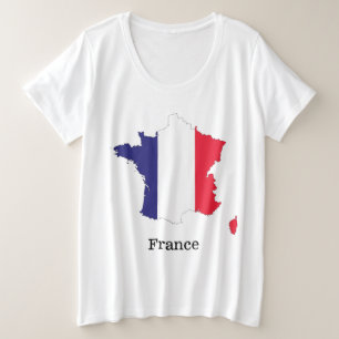 France Drapeau de la carte Souvenir Design