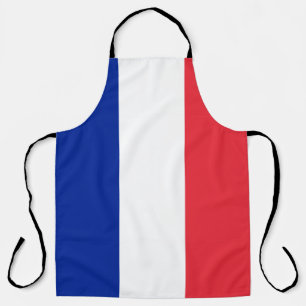 France flag All-Over Print Apron Schort