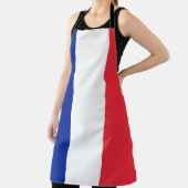 France flag All-Over Print Apron Schort (Insitu)