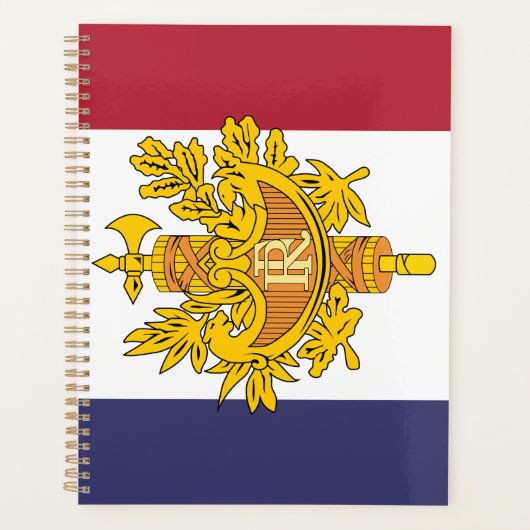 France flag phone case planner (Voorkant)